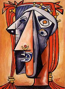 El cuadro  Cabeza de indio , de 1944.