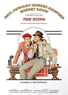 Imagen de la película, protagonizada por Paul Newman y Robert Redford.