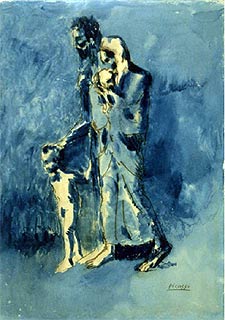  Pobreza,  la acuarela de Picasso robada.