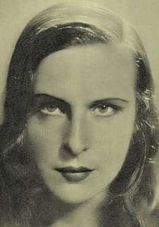 Riefenstahl, en una imagen de su primera película  La luz azul .