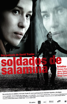 Cartel de la película  Soldados de Salamina .