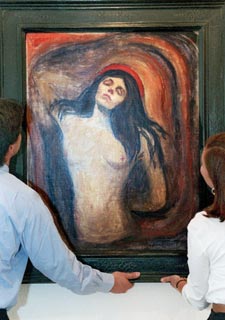  Madonna , de Edvard Munch.