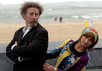 Robert Guediguian, acompañado por Arianne Ascaride, ha presentado su película  Mi padre es ingeniero .