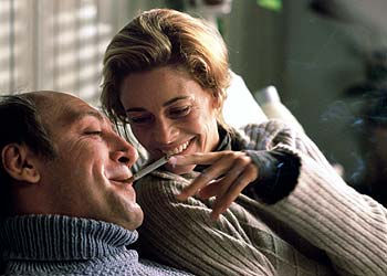 Javier Bardem y Belén Rueda en  Mar adentro, de Alejandro Amenábar.