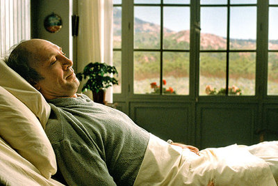 Javier Bardem, en un fotograma de  Mar adentro,  de Alejandro Amenábar.