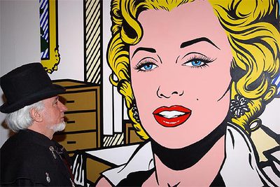 Una de las 300 obras de la muestra  Una vida de leyenda , en el Centro Cultural de la Villa de Madrid.