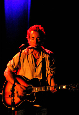  The Boss , durante un concierto la semana pasada en en Oakland (California).