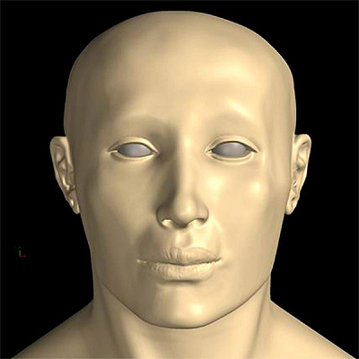 Reconstrucción facial del famoso rey niño, resultado de tres estudios de expertos de Francia, EE UU y Egipto.