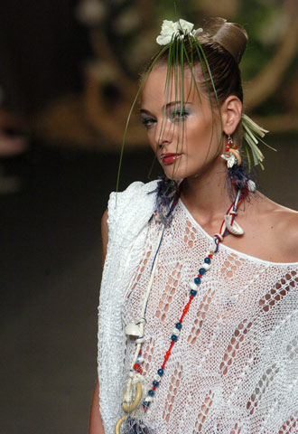 Las propuestas de Francis Montesinos abren la Pasarela Cibeles