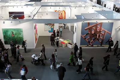 Panorámica de algunas galerías de Arco 2006.