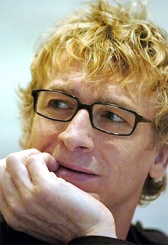 El bailarín Nacho Duato, durante la presentación de  Alas  en Santander.