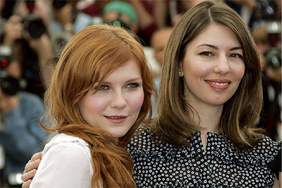 Sofia Coppola y Kirsten Dunst en la presentación de  María Antonieta .