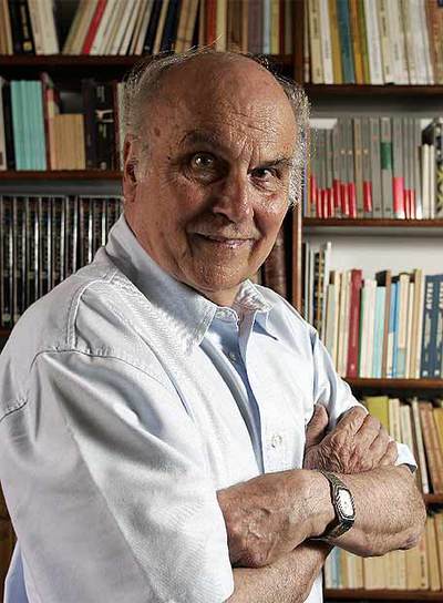 El escritor polaco Ryszard Kapuscinski