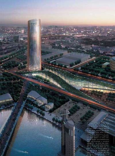 Un rascacielos 82 metros más alto que la Giralda