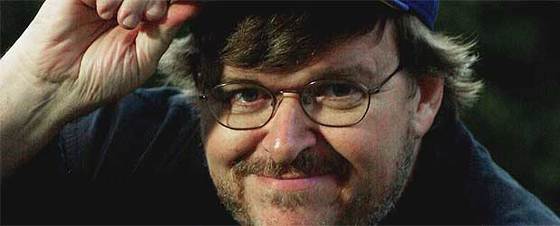 Michael Moore, fotografiado en 2002 en Los Ángeles.