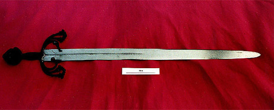  La Tizona , en el Museo del Ejército en Madrid.