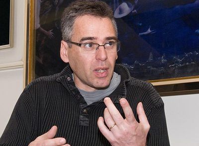 Jordi Galcerán en el teatro Bellas Artes