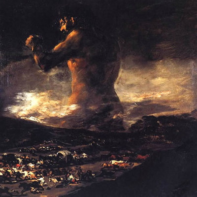 'El Coloso' "casi seguro" que no era de Goya