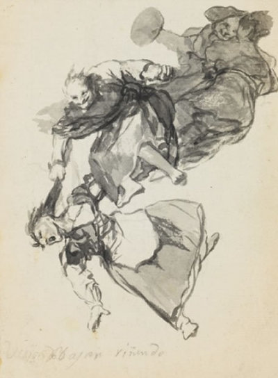 Un dibujo de Goya bate el récord del pintor al venderse por 2,86 millones de euros