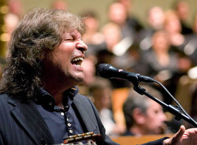 El cantaor José Mercé durante la reprsentación de la ópera 