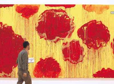 Twombly muestra su estallido cromático en Bilbao