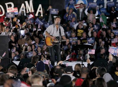 El pasado mes de abril, Bruce Springsteen ya anunció su apoyo a Barack Obama. Tiene 