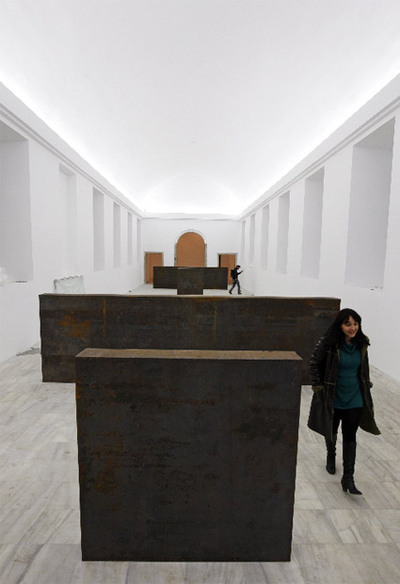Richard Serra, unido a España por "puentes" y "nervios de acero"