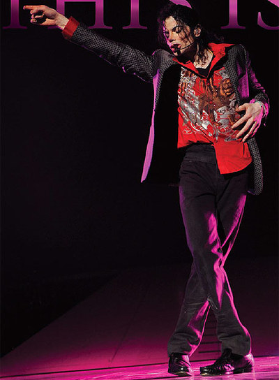 Fragmento el cartel oficial del nuevo lanzamiento musical de Michael Jackson, 'This is it'