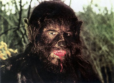 Fotograma de una película del hombre-lobo, interpretada por Paul Naschy