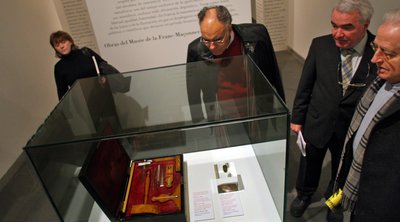 Exposición  Masonería e Ilustración , en el Muvim de Valencia.