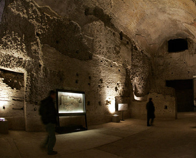 Se desprende parte de la Domus Aurea de Roma durante los trabajos de restauración