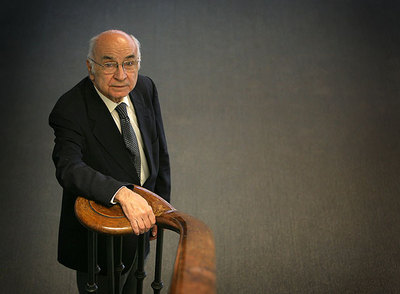 El poeta Francisco Brines, la semana pasada, en el Ateneo de Valencia.