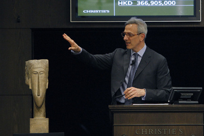 Un escultura de Modigliani bate el récord del artista