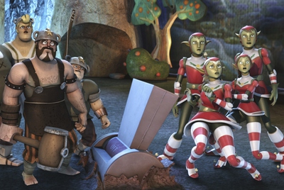 Un fotograma de la película española de animación en 3D  Holy Night. .- FOTO PROMOCIONAL