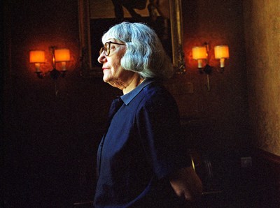 La escritora estadounidense Cynthia Ozick, retratada en la Agence Opale - 8, rue Charlot, (París) en 2005.