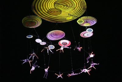 La Fira de Tàrrega arranca desde el cielo