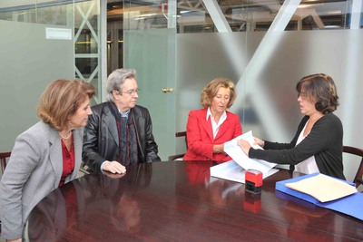 Mariona Carulla y Enric Enrech, candidatos a presidir el Orfeó Català