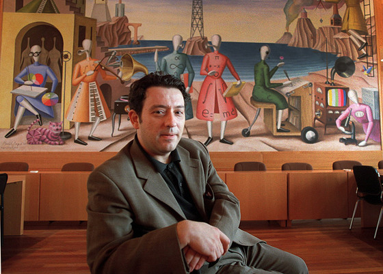 El pintor Sigfrido Martín Begué en una foto de archivo