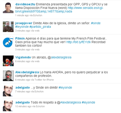 "#LeySinde: pedimos tu dimisión"