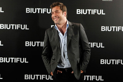 Javier Bardem, en la presentación de la película  Biutiful , el pasado noviembre.