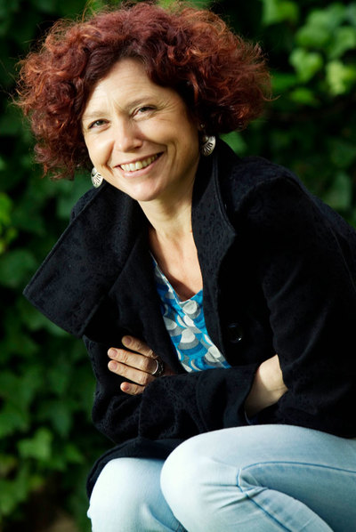 La directora de  También la lluvia , Iciar Bollain.