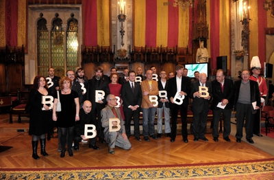 Los galardonados con los Premios Ciutat de Barcelona.