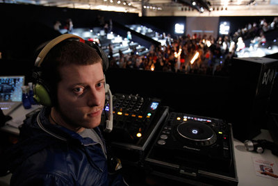 Gerard Estadella, el  disc jockey de la Cibeles Madrid Fashion Week. 