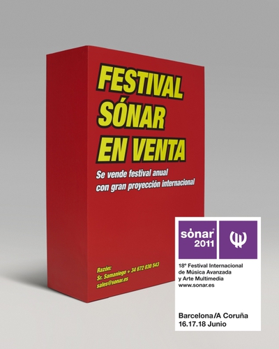 El Sónar 2011 'se pone en venta'