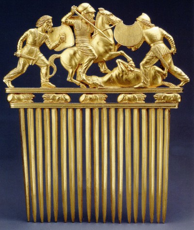 FOTOGALERIA: La batalla en un peine