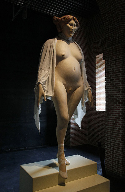  La gran holandesa  (1995), una de las obras de la exposición  Zitman en Madrid .