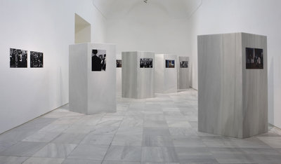 Vista de la exposición 'La ciudad del color  Vasarely Go Home'