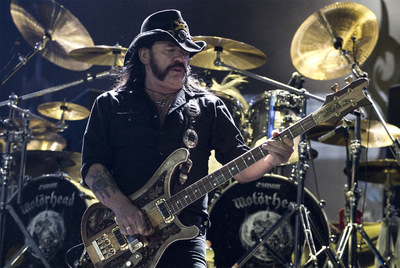 Lemmy, carismático líder de Motörhead desde hace casi cuarenta años.
