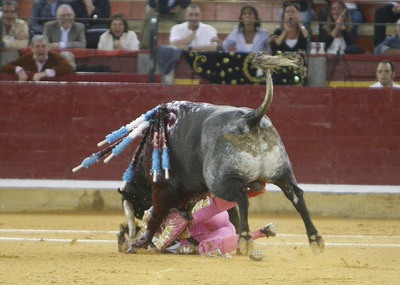 Juan José Padilla, herido muy grave en Zaragoza