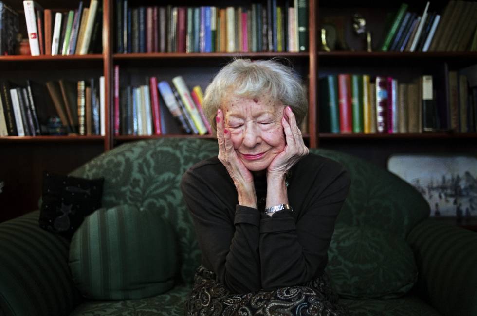 Wislawa Szymborska, en su casa de Cracovia.